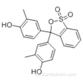 Fenol, 4,4 &#39;- (1,1-dioxido-3H-2,1-bensoxatiol-3-yliden) bis [2-metyl-CAS 1733-12-6